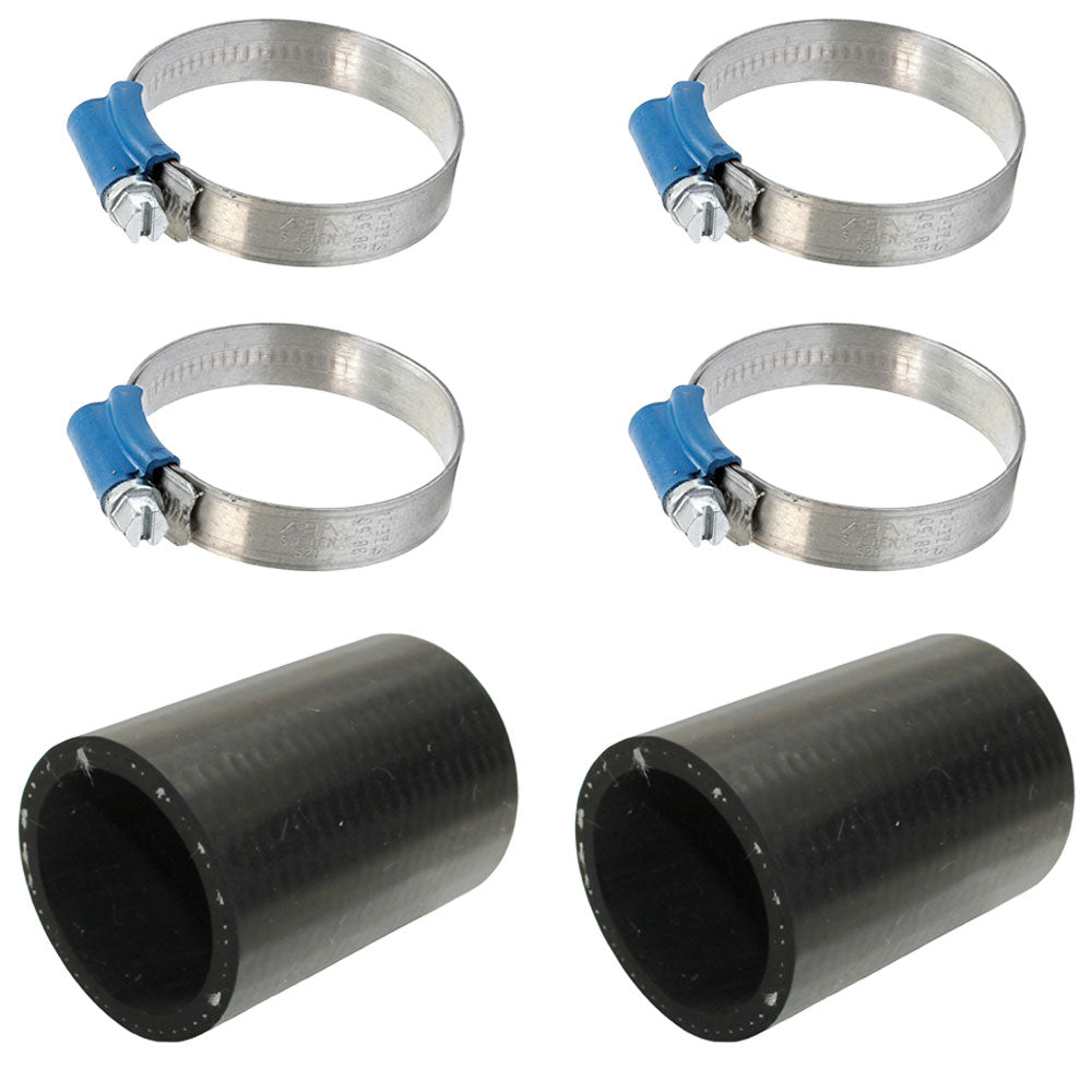 21327A (2) Air Cleaner Hoses with (4) Hose Clamps Fits Massey Harris MH COLT