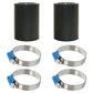 21327A (2) Air Cleaner Hoses with (4) Hose Clamps Fits Massey Harris MH COLT