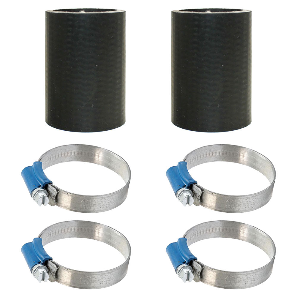 21327A (2) Air Cleaner Hoses with (4) Hose Clamps Fits Massey Harris MH COLT