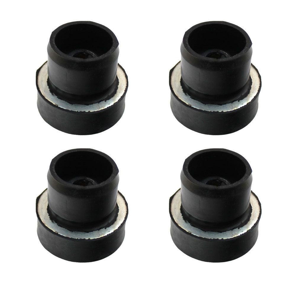 Four (4) Engine Mounting Bushing Fits JCB Replaces 123-03138