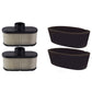 Qty 2: Air Filter & Pre-Filter Kit  Fits Snapper Replaces 11013-0726