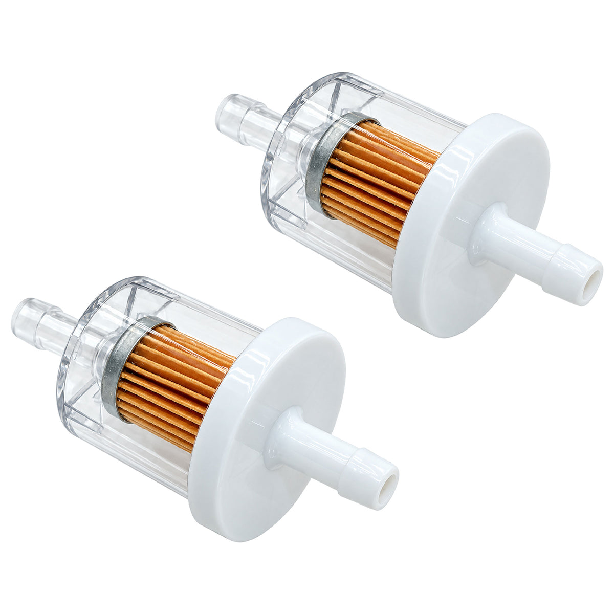 2PK 1/4" INLINE FUEL GAS FILTER Fits Briggs and Stratton 493629 691035