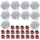 10 Fuel Filters and 20 Hose Clamps  Fits Universal Products Replaces 394358