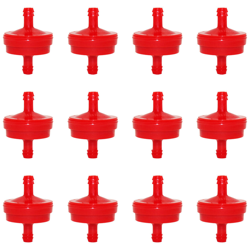Qty 12: Inline Fuel Filters  Fits Scag Replaces 48057-02