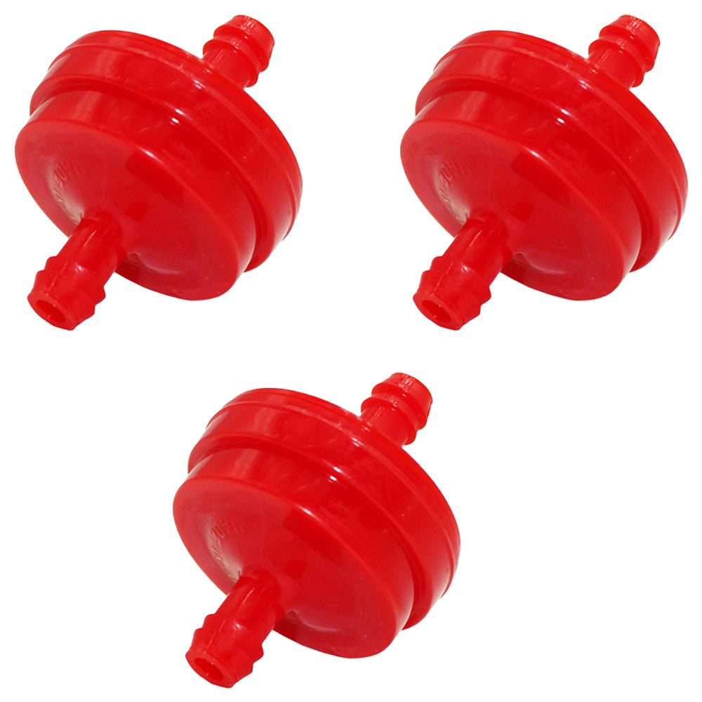 Qty 3: Inline Fuel Filters  Fits Scag Replaces 48057-02