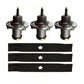539112078 Deck Spindle Blade Kit Fits Husqvarna EZ 4216 EZ 4217 EZ 4220 EZ 4624