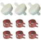 3 Fuel Filters and 6 Hose Clamps  Fits Toro Replaces 394358