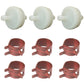 3 Fuel Filters and 6 Hose Clamps  Fits Briggs & Stratton Replaces 394358