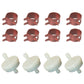 4 Fuel Filters and 8 Hose Clamps  Fits Briggs & Stratton Replaces 394358