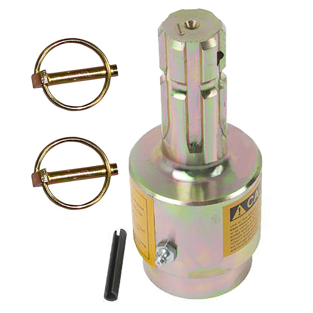 02-446 Over Running Coupler & Lynch Pins Fits Universal Products