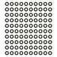 48224 QTY 100: Spindle Bearing
 Fits Scag Cougar Freedom Z Sabre Tooth Tiger
