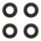 (4 Each) 1623-2RS Sealed Radial Ball Bearing 5/8 ID X 1-3/8 OD X 7/16 Wide