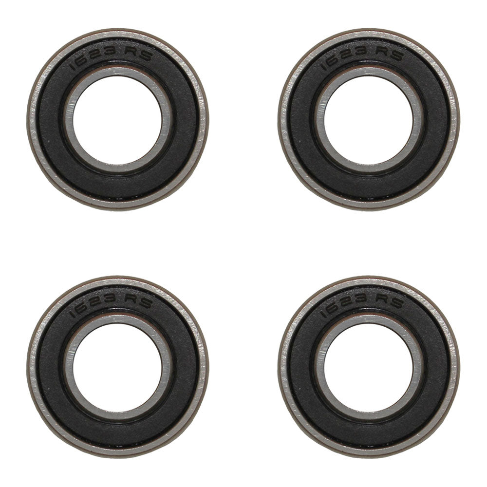 (4 Each) 1623-2RS Sealed Radial Ball Bearing 5/8 ID X 1-3/8 OD X 7/16 Wide