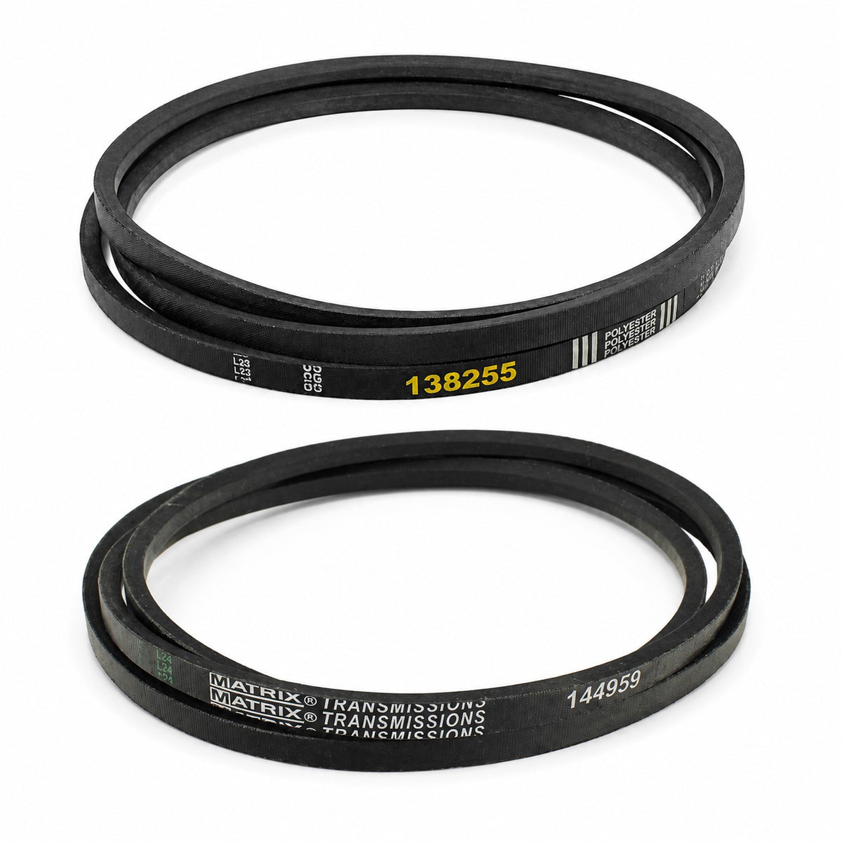 Deck and Drive Belt Set Fits AYP