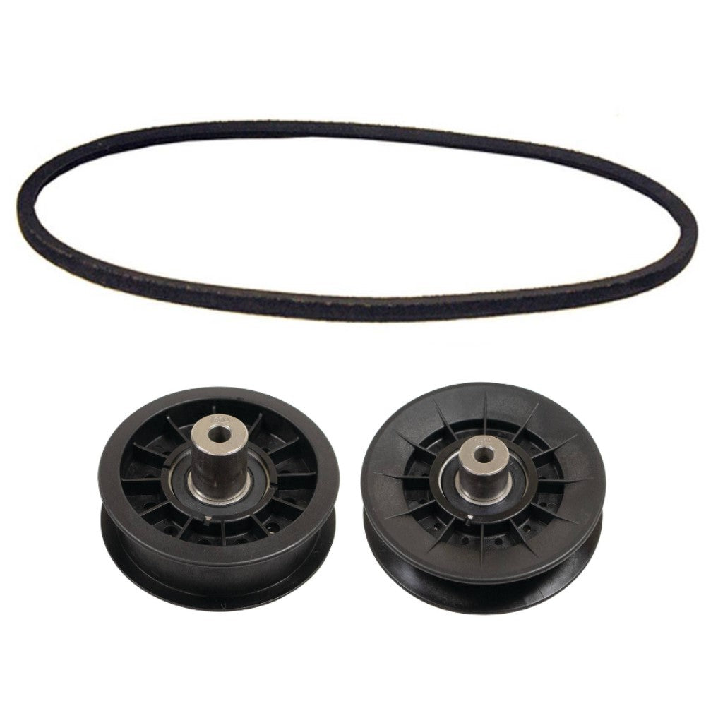 AM134501 Traction Drive Belt w/Pulleys  Fits John Deere X300