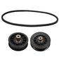 Traction Drive Belt w/Pulleys Fits John Deere X300 X300R X304 X305R X310