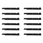 105-7718 Qty 12: Notched High-Lift Mower Blade
 Fits Toro