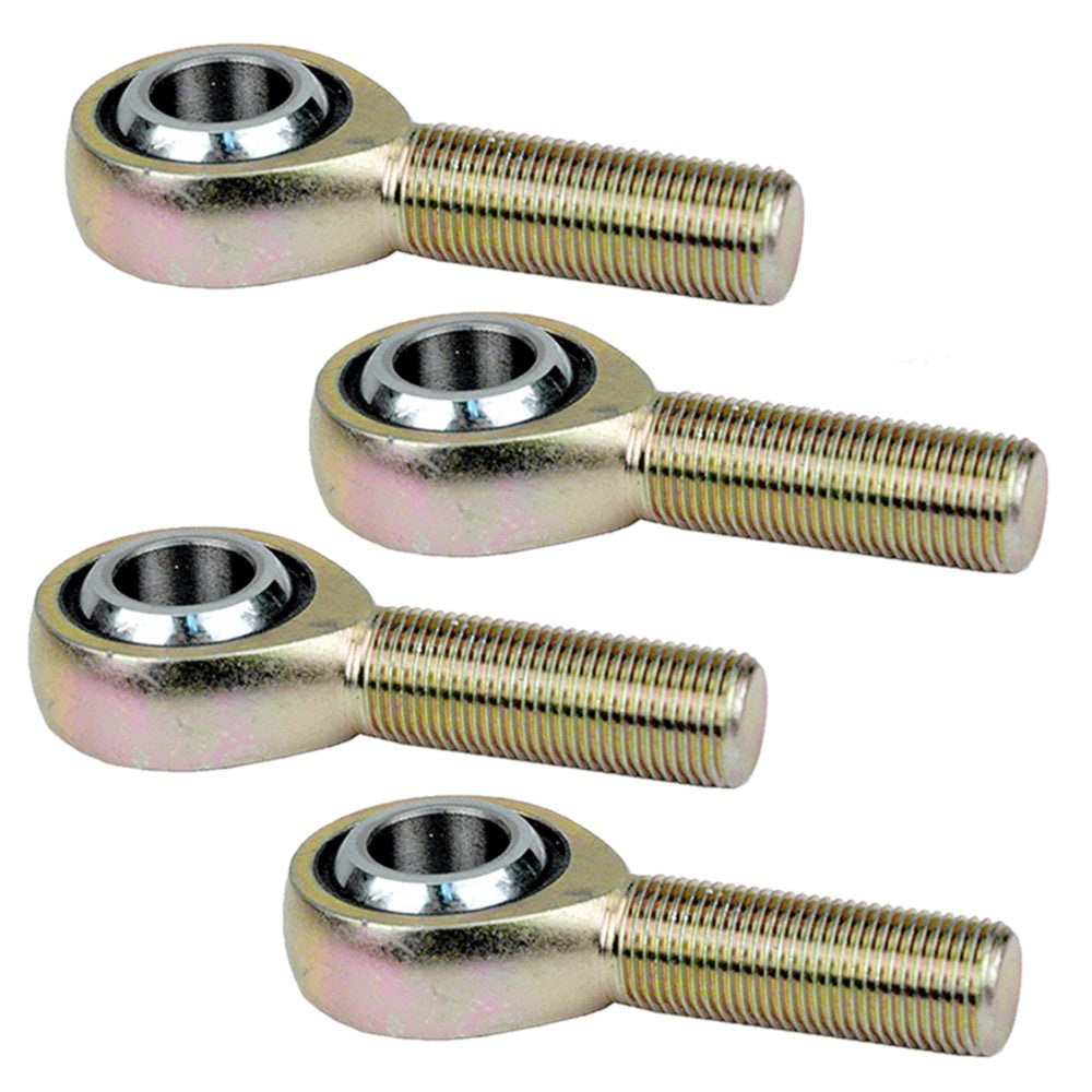 QTY 4: 18 Male Rod End
 Fits Scag Replaces 48763
