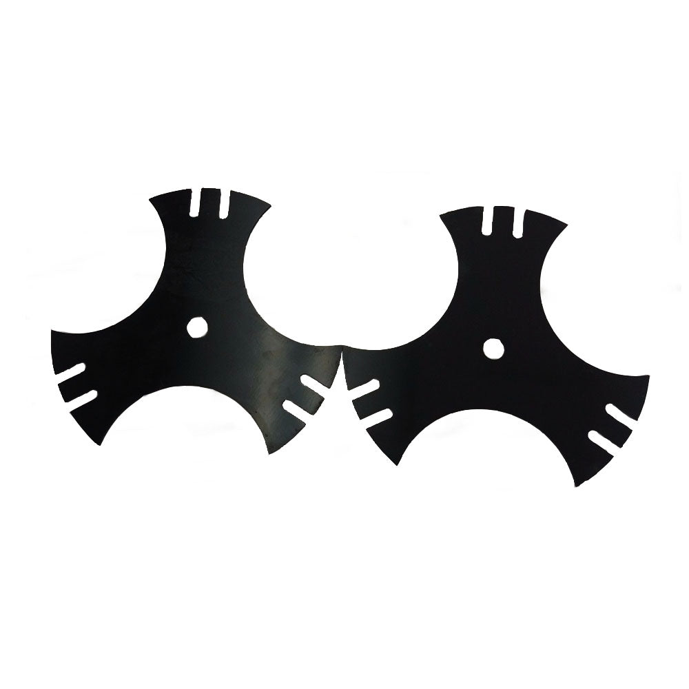Qty. 2: Tri Point Edger Blade  Fits Yard Machine Replaces 781-0748
