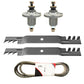 AM137328 Deck Mulching Rebuild Kit Fits John Deere 102 115 125 135 145 D100 D110