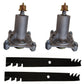 Deck Rebuild Kit Blade Spindle Fits Husqvarna YTH21K46 2246LS YTH20K46 46 Inch