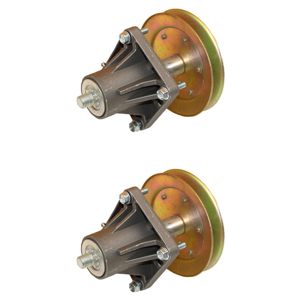 618-0660 QTY 2: Mower Deck Spindles w/Bolts
 Fits Cub Cadet