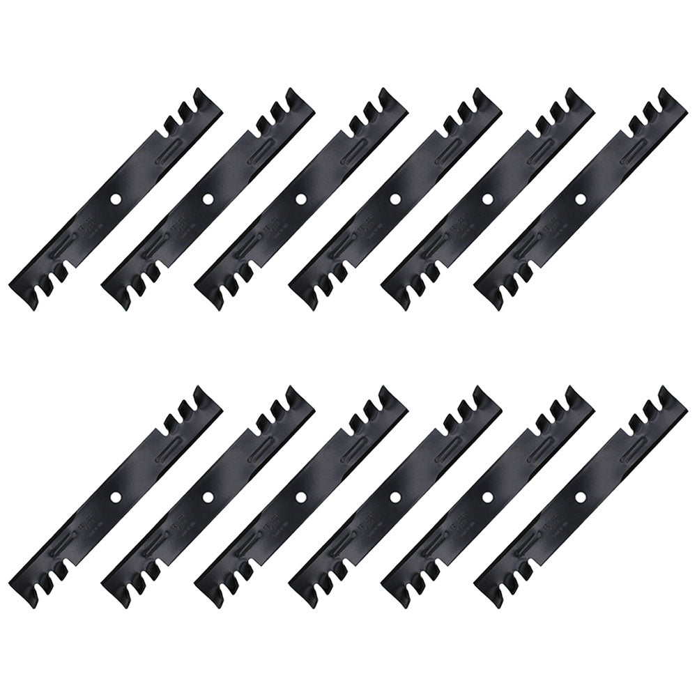 Qty 12: Toothed Mower Blades Fits Ariens Replaces 00273100