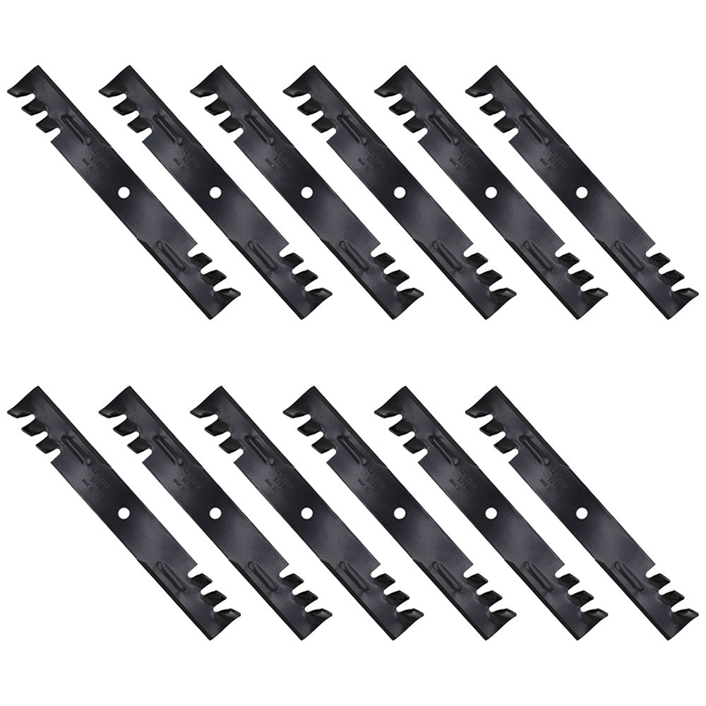 Qty 12: Toothed Mower Blades Fits Ariens Replaces 00273100