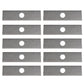 Qty 10: Edger Blades  Fits Husqvarna Replaces 601000749