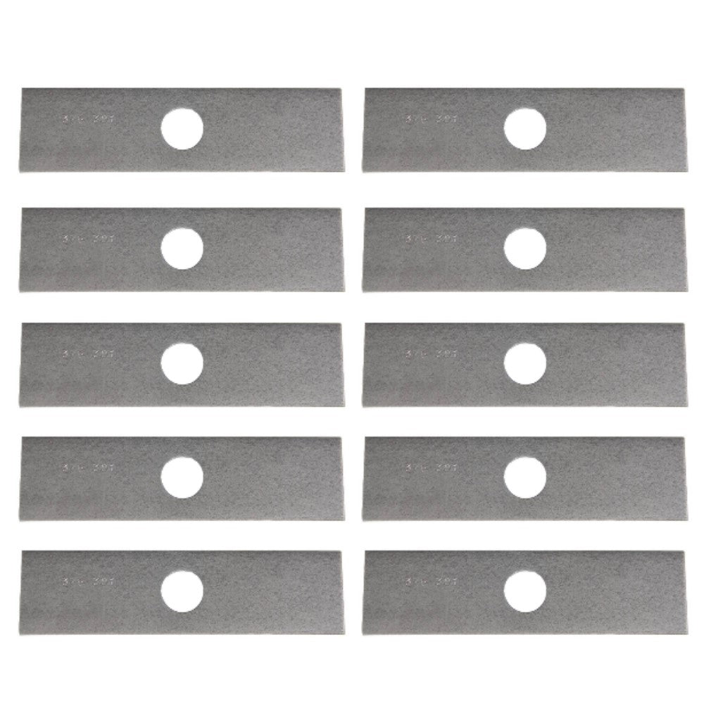 Qty 10: Edger Blades  Fits Red Max Replaces 6367-15110-NotHeatTreated
