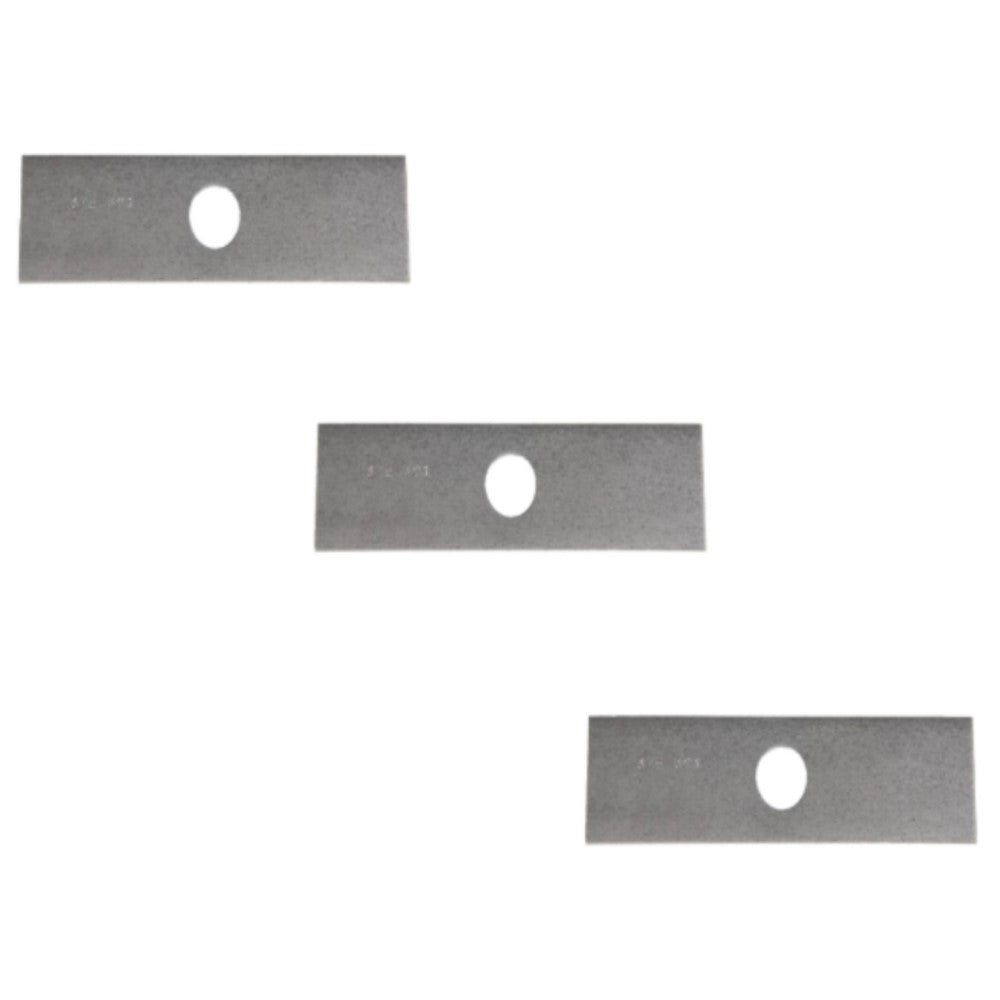 Qty 3: Edger Blades  Fits Ryobi Replaces 613223-NotHeatTreated