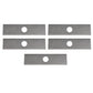 Qty 5: Edger Blades  Fits Red Max Replaces 6367-15110-NotHeatTreated