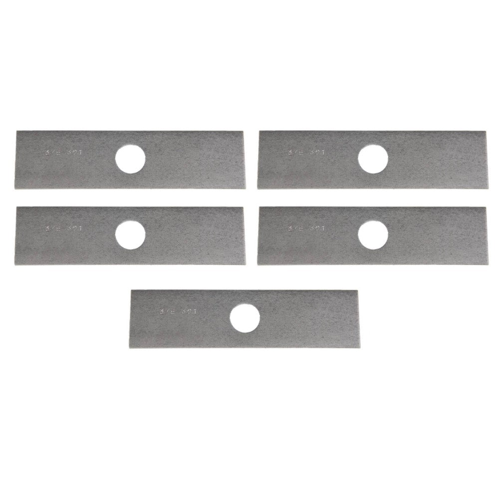 Qty 5: Edger Blades  Fits Ryobi Replaces 613223-NotHeatTreated