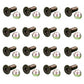 Set of (16) Aftermarket Interchangeable Screws & Lock Nuts Fits Caterpillar
