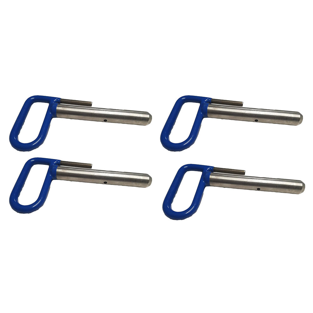 Qty 4: BLUE CONNECTING PIN ASSEMBLY  Fits MEYER Replaces 11859