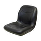 Black Seat w/Flip Up Armrests & Seat Rails Fits Bobcat Replaces 102707301CC