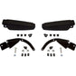 Black Seat w/Flip Up Armrests & Seat Rails Fits John Deere Replaces AM107759