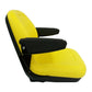 AM103153 Yellow Uni Pro Bucket Seat with Armrests Fits John Deere