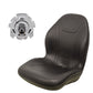 Black Seat Fits John Deere Skid Steer 675 675B 4475 5575 6675 7775 8875 CT315