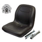 AM107759 Bucket Seat with Slide Rails & Operator Presence Switch Fits John Deere