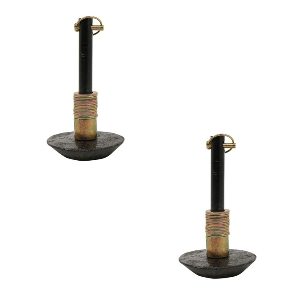 Qty 2: Heavy Duty Snow Plow Shoe Assembly Fits Blizzard Replaces 49071