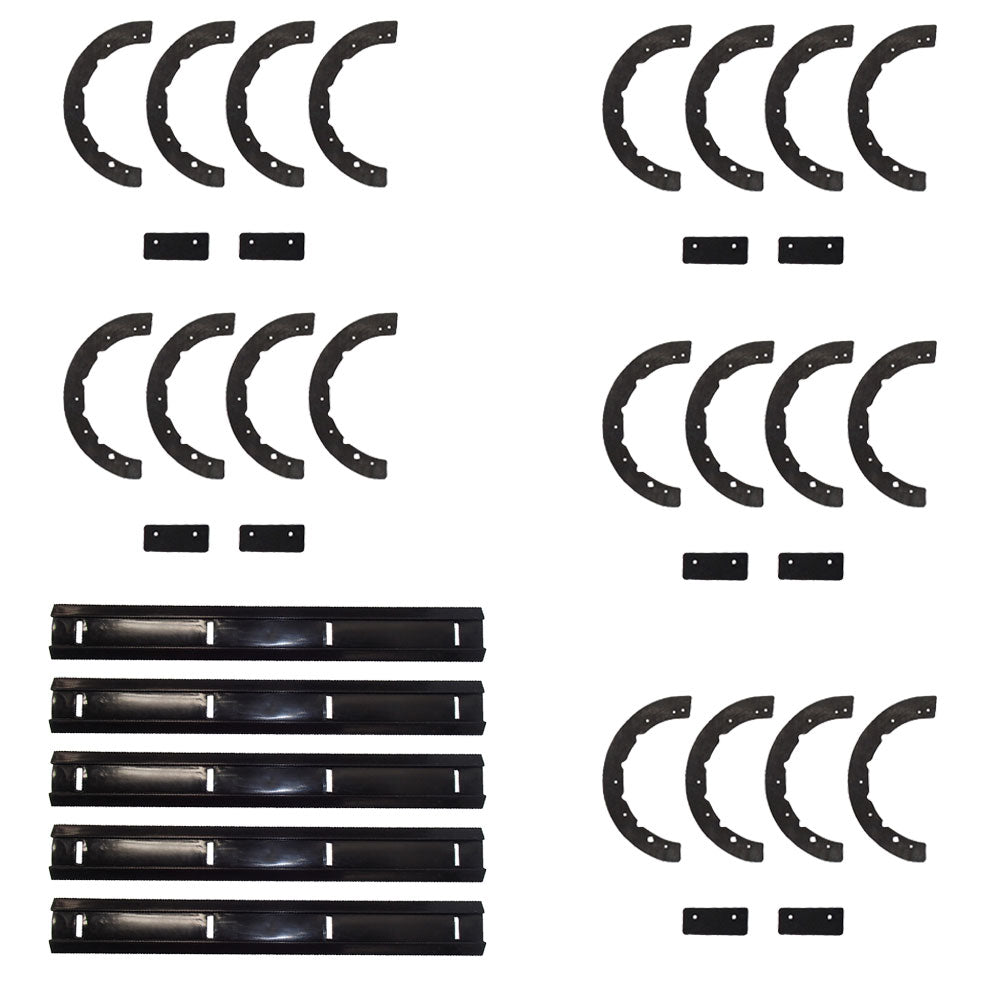 Qty 5: Snow Blower 6-Piece Paddle Sets & Scraper Bars  Fits MTD Replaces 15687
