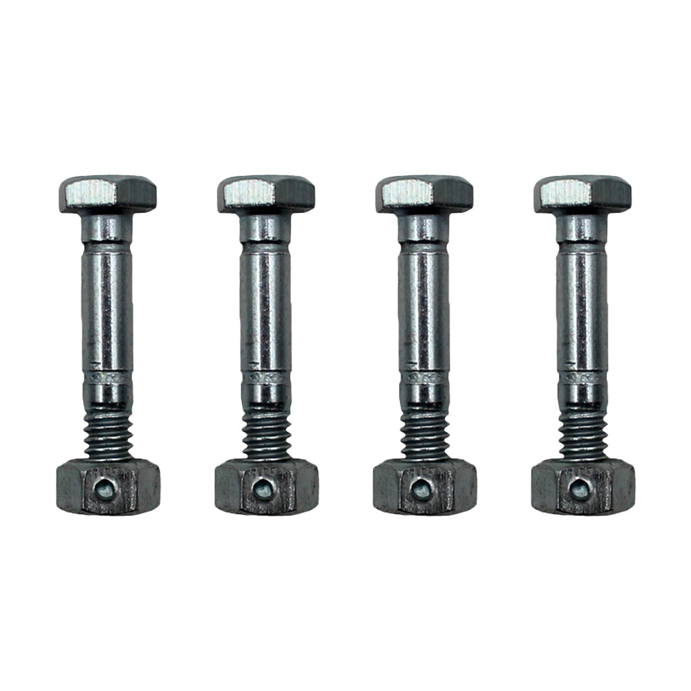 4 Pack Shear Pins Lock Nuts 1-9/16" x 1/4" fits Ariens ST520 ST524 ST624 ST724