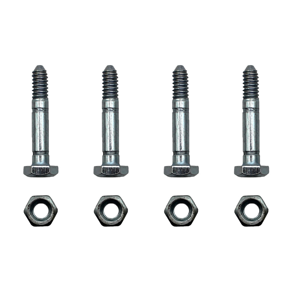 05907100 Qty 4: Shear Pin with Nut, 1-9/16" x 1/4"
 Fits Ariens ST520 ST524