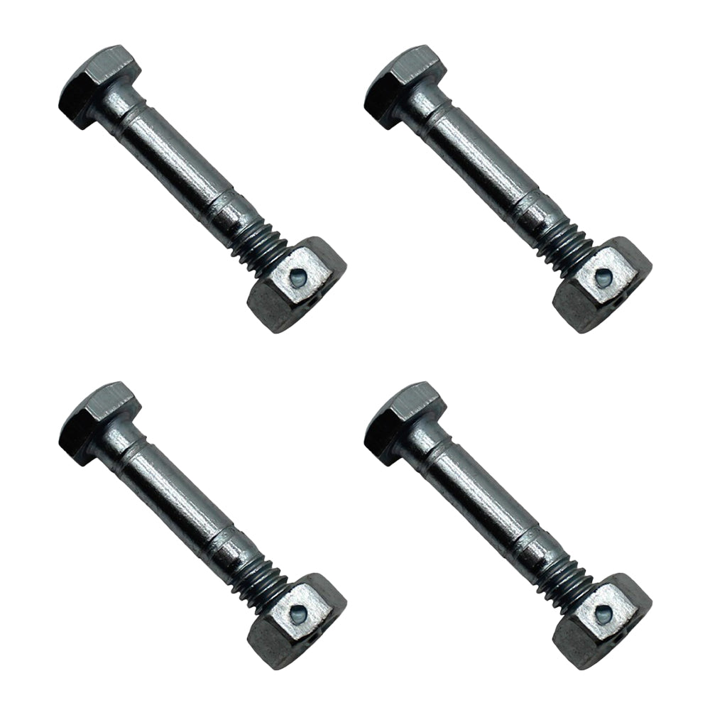 Qty 4: Shear Pin with Nut, 1-9/16" x 1/4"
 Fits John Deere Replaces A122156