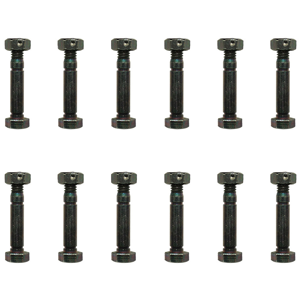 1812-9004-01 QTY 12: 2" x 5/16" Shear Pin with Nut
 Fits Stiga