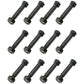 1812-9004-01 QTY 12: 2" x 5/16" Shear Pin with Nut
 Fits Stiga
