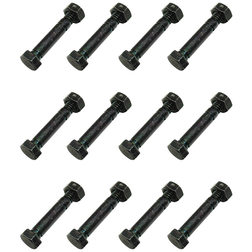 0310005P QTY 12: 2" x 5/16" Shear Pin with Nut
 Fits MTD