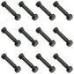 AM122156 (12) 2" x 5/16" Shear Pins w/ Nuts Fits Ariens & Fits John Deere