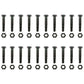 1812-9004-01 QTY 20: 2" x 5/16" Shear Pin with Nut
 Fits Stiga